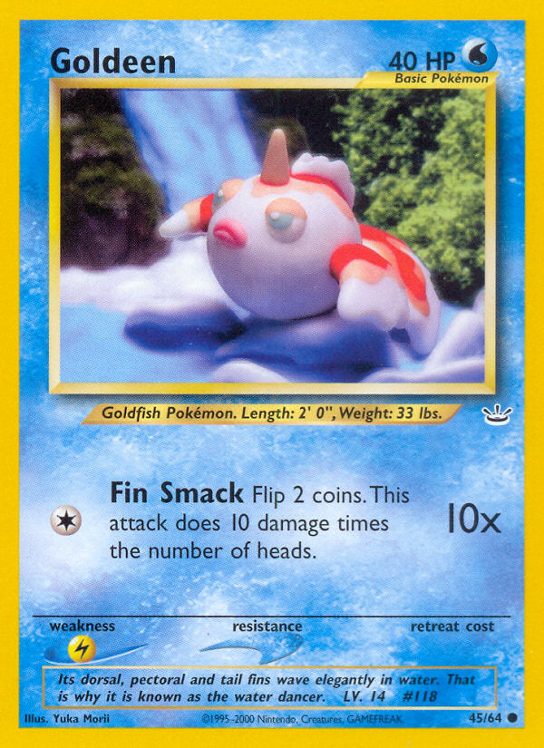 Neo Revelation Goldeen #45/64 unlimited